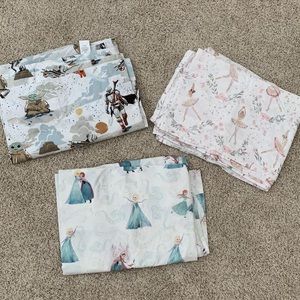 PBK twin flat sheets